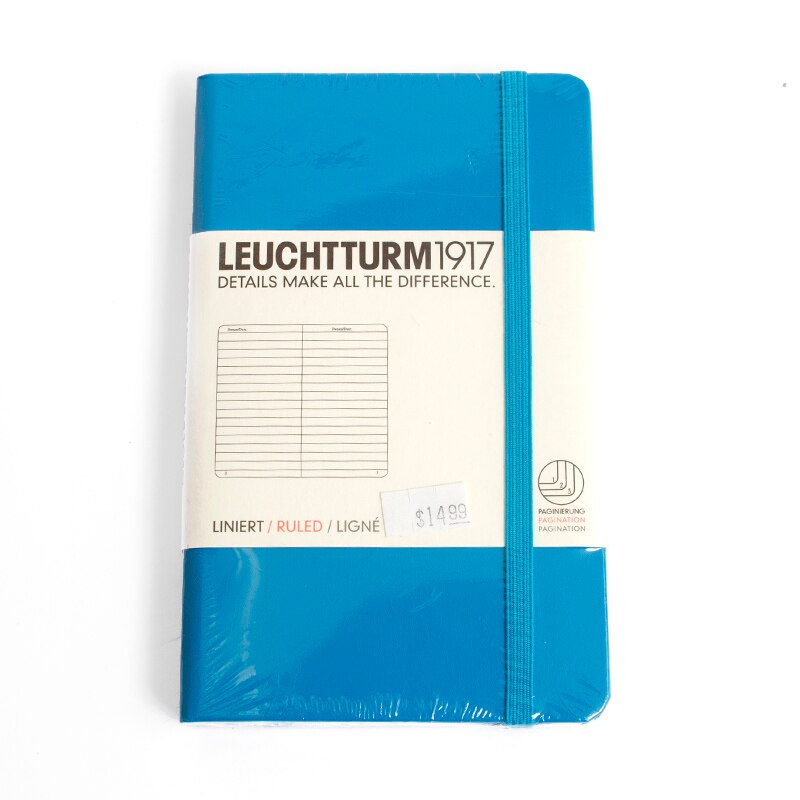 Leuchtturm, Pocket, Hardcover, A6, Ruled